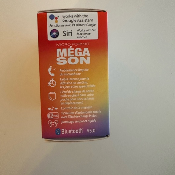 Nwt TRUE WIRELESS EARBUDS Micro Size Big Sound - Picture 4 of 6